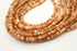 Peach Shell Beads, 6mm, Heishi